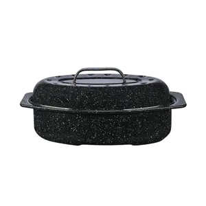 Small Graniteware Roasting Pan