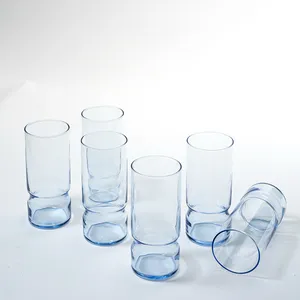 Libbey Light Blue Cooler Tumbler Water Glass - 6.25