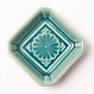 Small Green Blue Ramekin - .75
