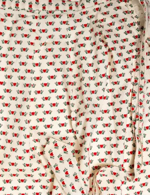 Soft Goods: Apron for Valentines Full Length Bid to knees. Big Red Heart on the Bib and the Pocket