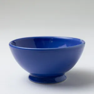 Narrow Footed Indigo Blue Pinch Bowl Ramekin