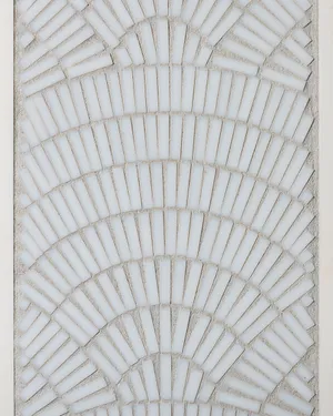 White Mosaic Tile Board