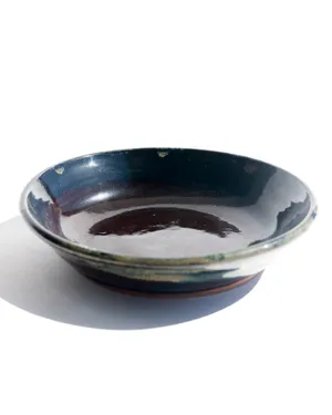 Hand Made Black and Brown Pottery Bowl