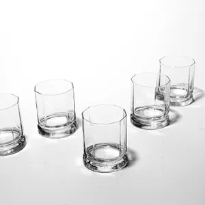 Anchor Hocking Essex Clear Double Old Fashioned Glass 