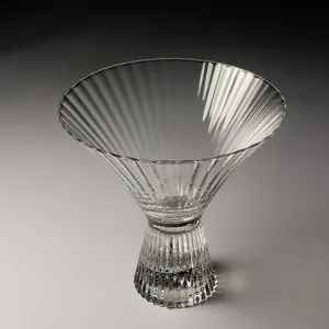 Dafne Ribbed Martini Glass - 4.5