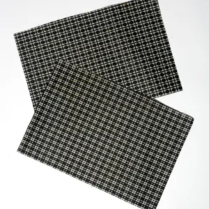Black and White Vinyl placemats - 19.5