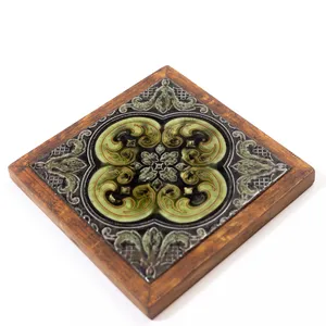 Vintage Campanella Italina Tile Trivet - 7