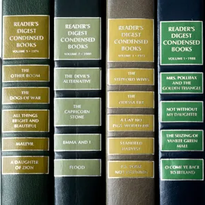 Lot Readers Digest Condensed Books