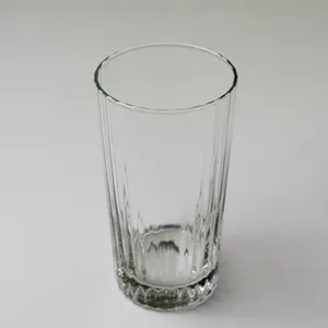 Clear Textured Drinking Glass - 5.5
