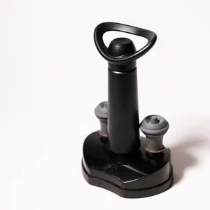 Black Wine Vacuum Pump Stopper Preservation Set, Bar Tool, Wine
