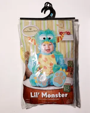 In Character Lil Monster Blue Infant Halloween Costume