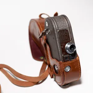 Keystone 8mm Vintage Film Camera Leather Case