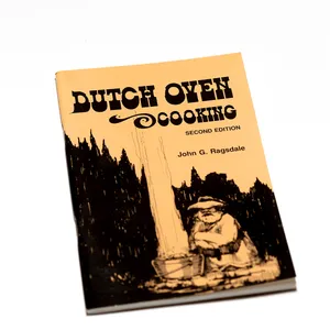 Dutch Oven Cooking second edition. Orange and black Vintage cookbook - 8