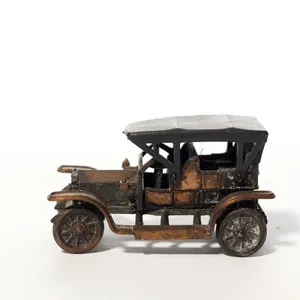 Dye Cast Metal Rolls Royce Pencil Sharpener, Vintage - 3