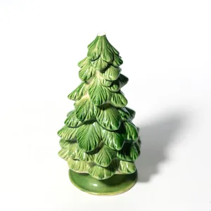 Sittre Ceramic Green Christmas Tree 1979 Christmas Vintage - 6