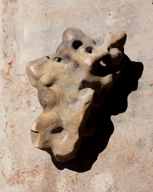 Holey Stone, Hag Stone Medium Size Riser, Surface