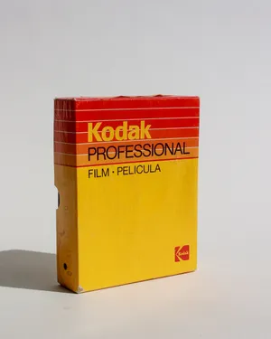 Vintage Yellow Box of Kodak 4x5 Sheet Film Vintage Technology