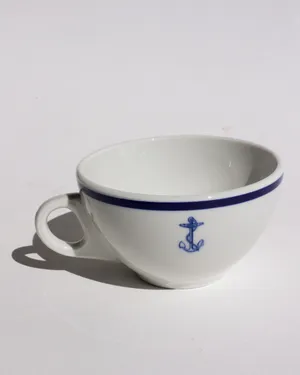 Vintage US Navy Porcelain Mess Hall Teacup