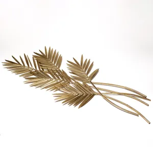 Metallic Palm Wall Decor