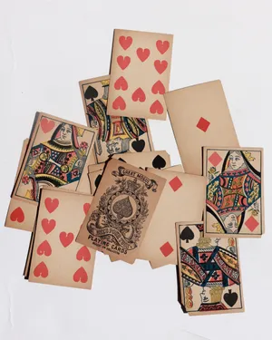 Antique Playing Cards 1880 Old West Post Civil War
