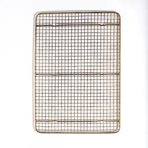 Vintage Metal Baking Cooling Racks Patina - 16.5