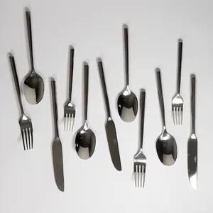 Sets Silverware Soup Spoon, Salad, Dinner Forks, and butter knife - 9
