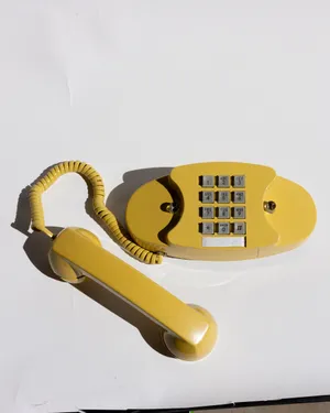 1960 Vintage Yellow Western Electric Princess Telephone