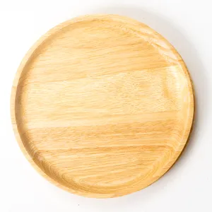 Bamboo salad sized plate - 8