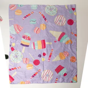 Ice Cream Donut Doughnut Themed Standard Sized Pillow Sham, Color, Case