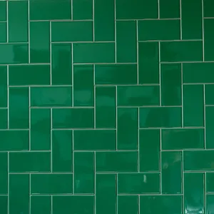 Surface Tile: Kelly Green Polished 2x6 Subway Tile Photography Surface - 39