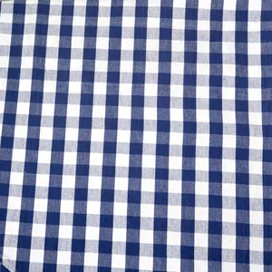 Round Navy Blue Gingham Tablecloth Blue and White Checkered Table cloth