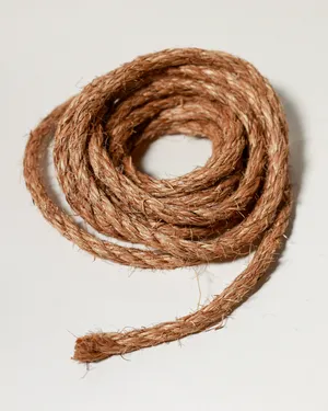 Rustic Natural Sisal Jute Rope Coiled Farmhouse