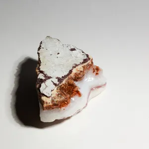 Raw Red Agate Chalcedony Natural Mineral Geology Specimen, Cool rock, Stone, Riser, Surface