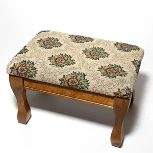 Upholstered Vanity Foot Stool 