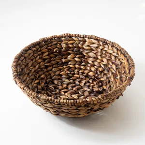 Brown woven basket - 13.5