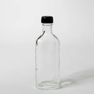 Clear Medicine Bottle with Asian Character on the bottle - 7