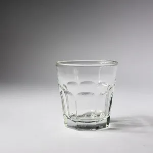 Short thumbprint rocks glass - 3.125