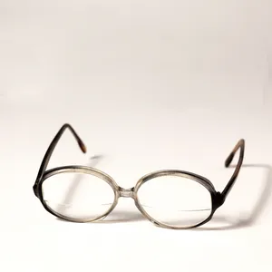 1980s women's eyeglasses frames light brown tortoise sturdy Bifocal