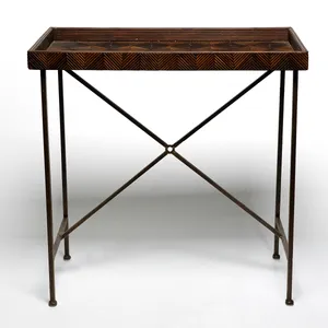 Wood Parquet Table 