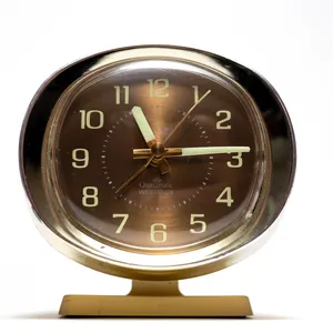 Rare vintage Quartzmatic Westclox Baby Ben Battery Operated Alarm Clock Glow N Dark