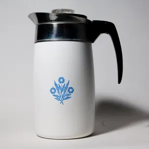 Vintage Corning Ware Blue Cornflower Stovetop Percolator