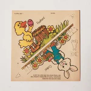 Vintage 1980 PAAS Easter Egg Holder Punchout