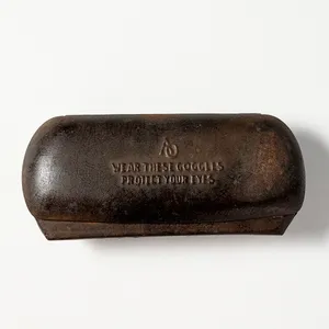 Metal Case for Vintage Aviator Glasses