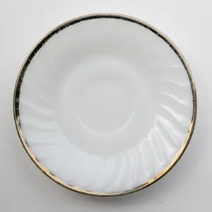 Milk Glass Saucer  - 6.75