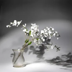 White 4 Petal faux fake dogwood blossoms