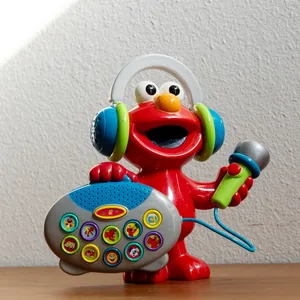 Uncleared Emo Microphone Plastic Toy karaoke Machine