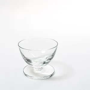 Vintage Clear short drinking water wine cocktail glass dessert cup - 2.75