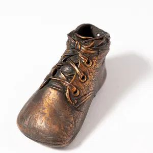 Bronzed Baby Shoe