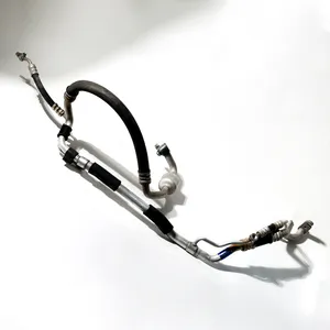 Used Automotive AC Refrigerant Hose Assembly Silver, Machine Parts, Garage