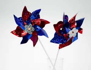 4th of July Pin Wheel Set 2